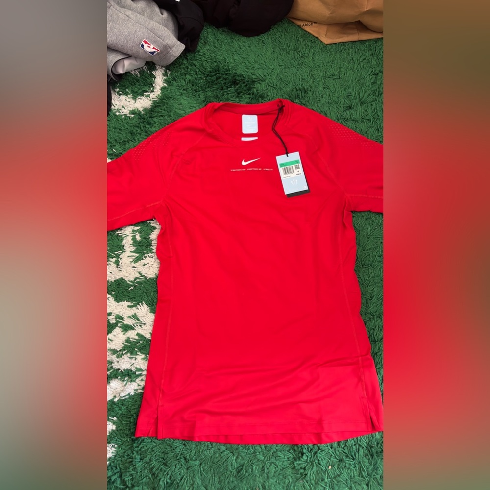 Nike x Nocta Drake Red Compression shirt